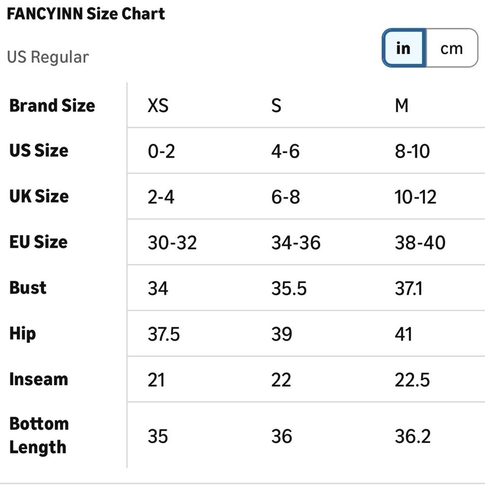 FancyInn Women’s 2 Piece Set V-neck Cropped Pants - Picture 6 of 6